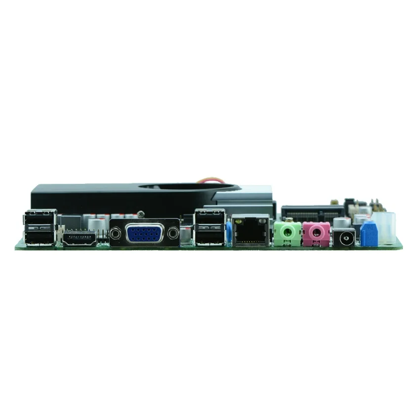 Ультратонкая Промышленная материнская плата Intel Core i7 i5 i3 Celeron 1037U все в одном mini itx