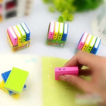 

Stylish Eraser 2019 Color Random Supplies 4 PCS/set Products Stationery