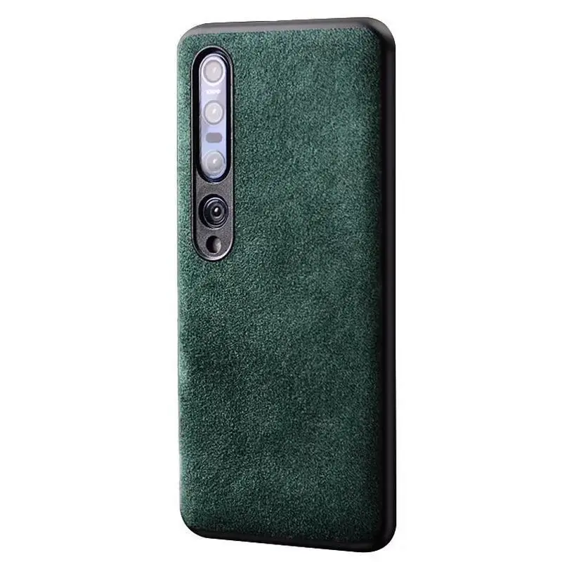 

For Xiaomi Mi 6 8 8SE 9 9SE 10 Pro Mix 3 Alcantara Artificial Leather Full-protection Business Phone Case Suede for Xiaomi Case