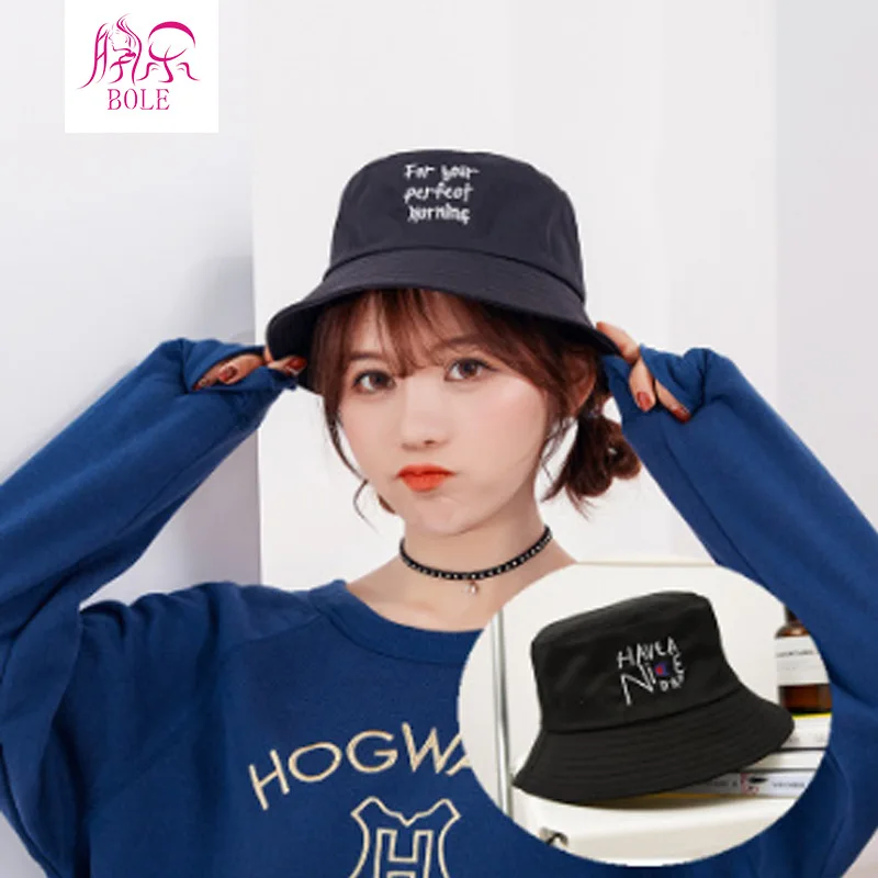 

Zh Bucket Hat Women's Autumn And Winter Days Korean-style Versatile Japanese-style Literature And Art Online Celebrity Fashion B