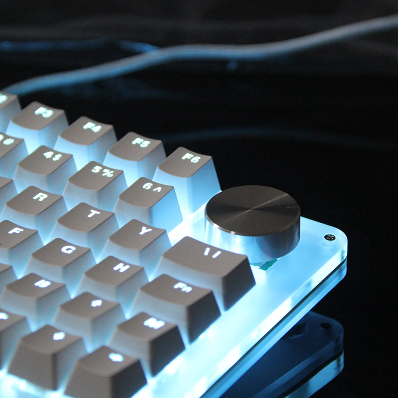 Teclado de Programação para Jogos Pequeno tipo c Teclas Teclado Mecânico Macrópad Mini ps Osu! Novo Lol Macro Led Luz 45 - Imagem 5