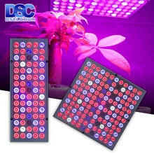 Светодиодный светильник для выращивания 25 Вт 45 Вт полный спектр растительный светильник s AC85-265V панель для растений лампа для теплицы гидропоника цветы овощи