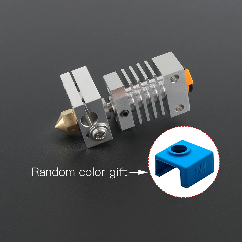 Dissipador de Calor Todo o Metal Garganta do Disjuntor de Calor de Titânio Kit de Atualização para Cr-10 Hotend Impressoras Micro Suíço Cr10 Ender-3 5 Kit de Atualização Para CR-10 Ender-3 Hotend