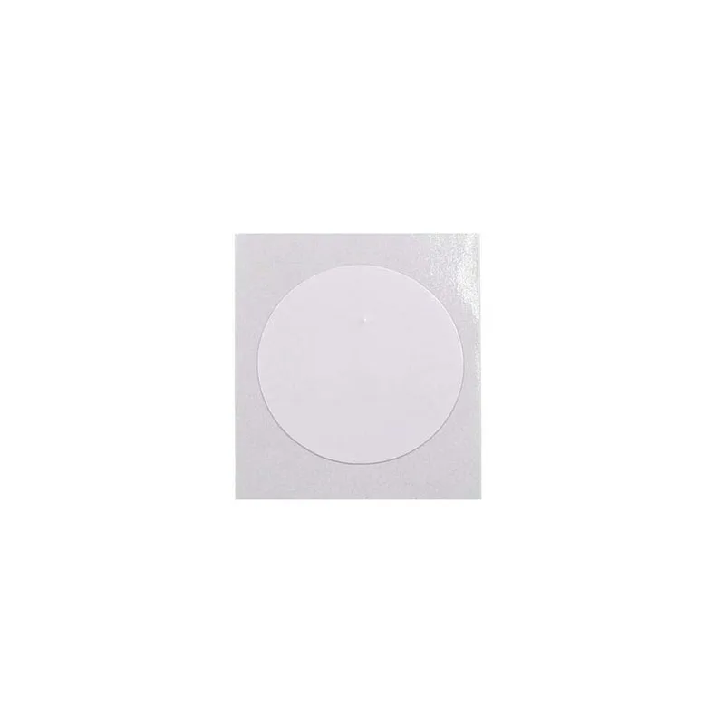 NFC метка NTAG213 диаметр 25 мм белая ISO14443A 13 56 МГц NTAG 213 бумажная клейкая RFID этикетка для