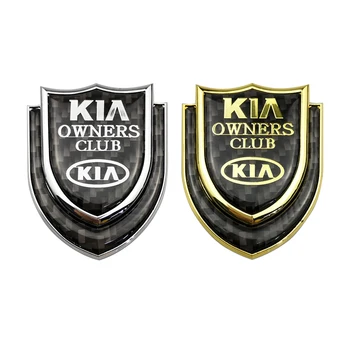 

Car Body Window Rear Trunk Emblem Badge Carbon Fiber Sticker for KIA Sportage Sorento K2 K3 KX3 K5 RIO Optima Oprius Forte Soul