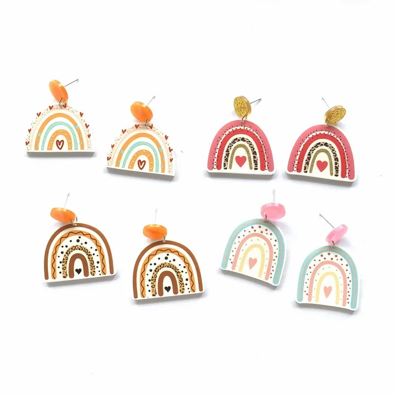 Dangle Earrings Drop Earrings Rainbow Earrings For Women