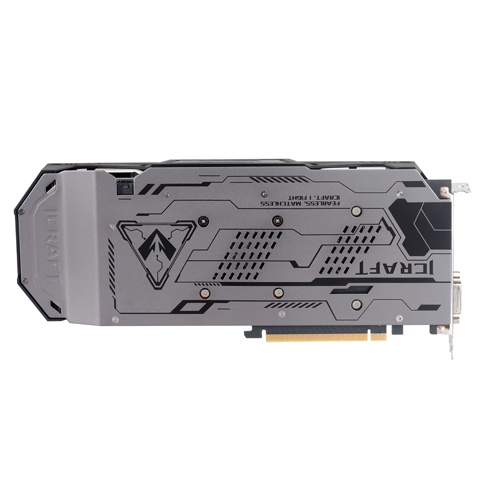 MAXSUN NVIDIA GTX 1660 Ti iCraft 6 ГБ GDDR6 192 бит для ПК ЭКСПРЕСС 3 0x16 DP HDMI DVI RGB осветительный новый