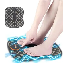 Расслабляющий офисный Массажный коврик для ступней, облегчающий боль, подарок, забота о здоровье, домашний стимулятор мышц, Электрический EMS, регулируемый