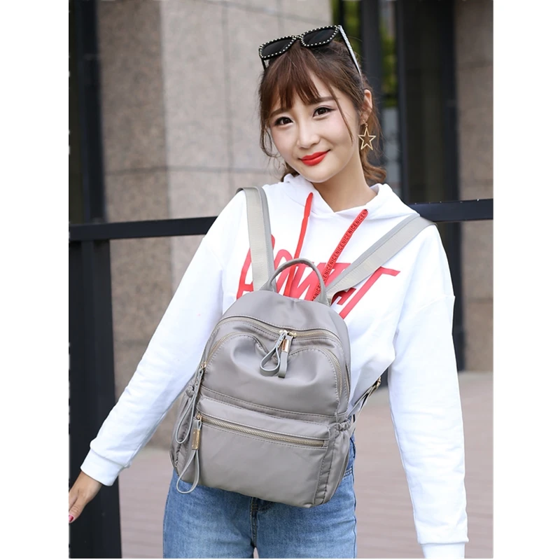 Korean Ladies Knapsack Casual Travel Fashion Backpack Women Leisure Back Pack Bags for School Teenage Girls Bagpack
