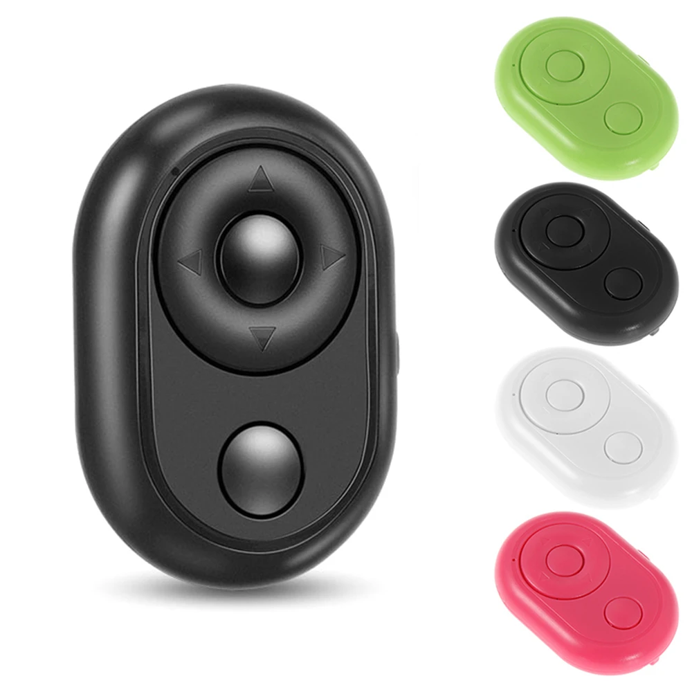Мини-кнопка спуска камеры беспроводной пульт дистанционного управления Bluetooth затвор PPT управление селфи палка для Android iPhone Xs samsung