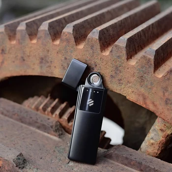 

Charging lighter Touch induction windproof electronic ultra-thin USB cigarette