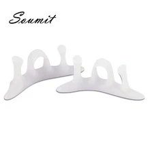 1Pair Toe Silicone Bunion Guard Foot Care Orthopedic Toe Separators Finger Toe Separator Correction Pad Foot Care Tool Toe Liner