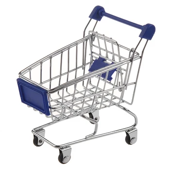 

Funny Parrot toy bird Supermarket Shopping ligence Cart Basket