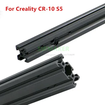 

Creality CR-10 S5 3D Printer Black 500mm size Extrusion Metal Frame Kit 2020/2040 V-Slot mechanical kit