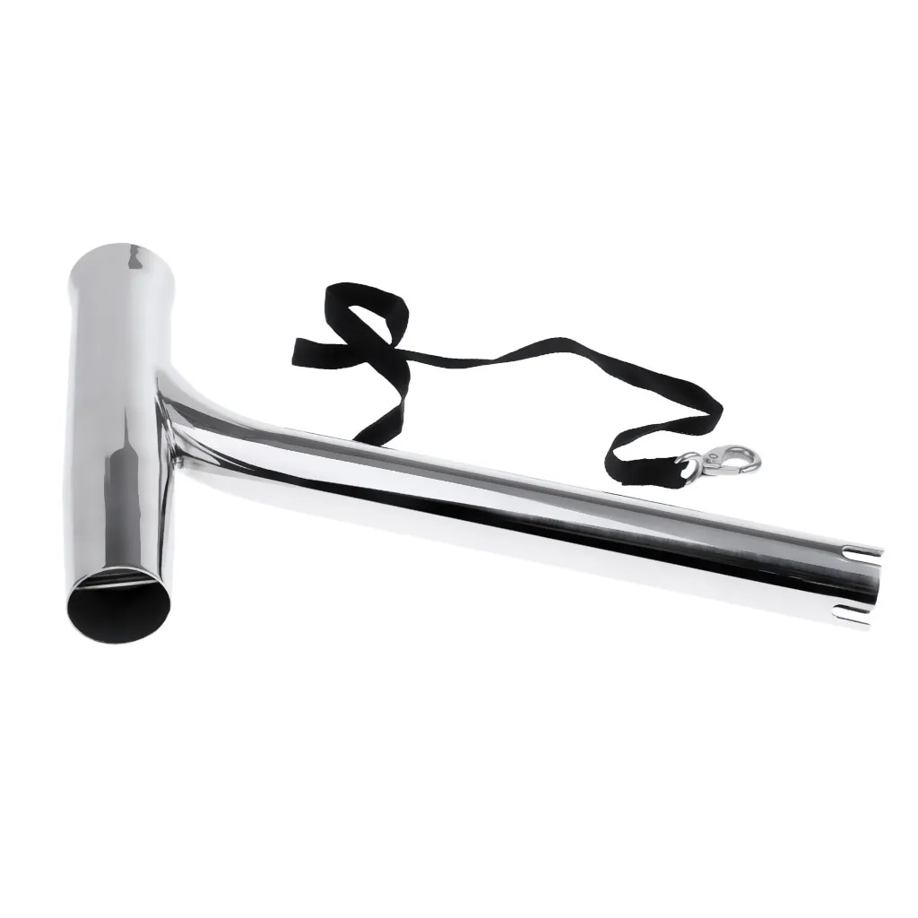 

Stainless Steel Fishing Rod Holder For Boat Kayak Fixed Angle Rod Pod Stand