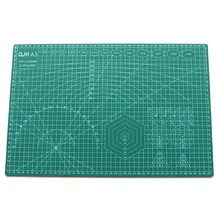Tapete de corte A3 A2 de PVC para manualidades, esterilla multiusos de corte autocurativo para acolchar herramientas de cuero de doble cara, esterilla para cortar