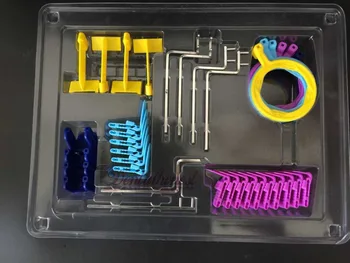 

1set Dental Intra Oral X-Ray Film Positioning System Complete Colorful free ship