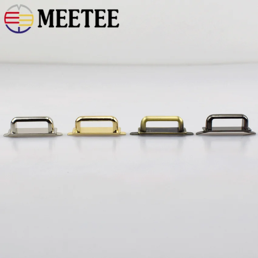 5 шт. Meetee D Кольцо Металлические пряжки мост разъем кронштейны для сумок клип аппаратное Украшение DIY Швейные багажные аксессуары F1-17