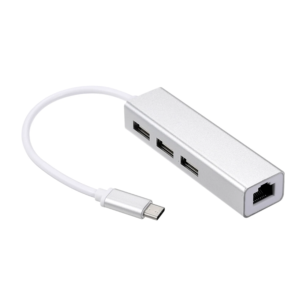 Сетевой адаптер USB 3. 0 Type C RJ45 2 Мбит/с|USB-хабы| |