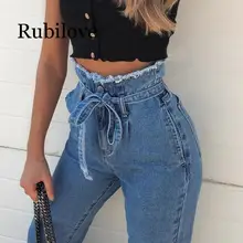 Женские джинсы с высокой талией, сексуальные джинсы, джинсовые штаны-шаровары, джинсы для женщин, высокая уличная одежда, свободные штаны, черные джинсы для женщин, большие размеры