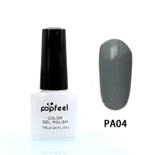 IBCCCNDC 8 мл Матовый верхний слой Цвет УФ-гель для ногтей серой серии Полупостоянный замачивающийся УФ-гель лак DIY дизайн ногтей гель краска