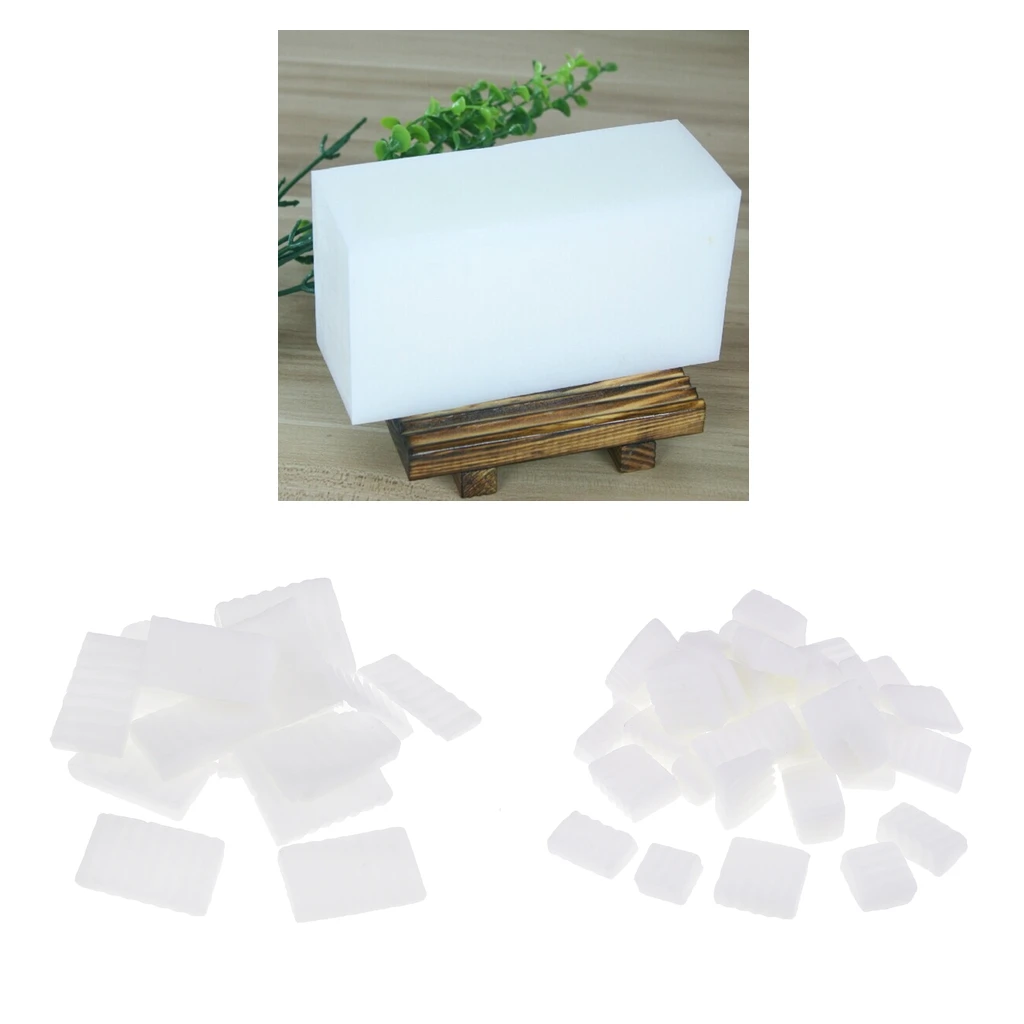1 Bag/1500g DIY Hand Making Soap Making Bases Melts Soap Raw Material Cleansing White Soap Base Plant Soap Bases