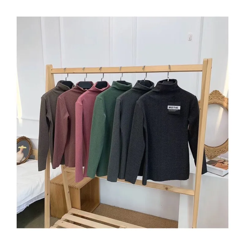 

Cation Bottoming Shirt Autumn and Winter Half-Collar Long-Sleeved Korean-Style Dralon All-match Warm Sweater