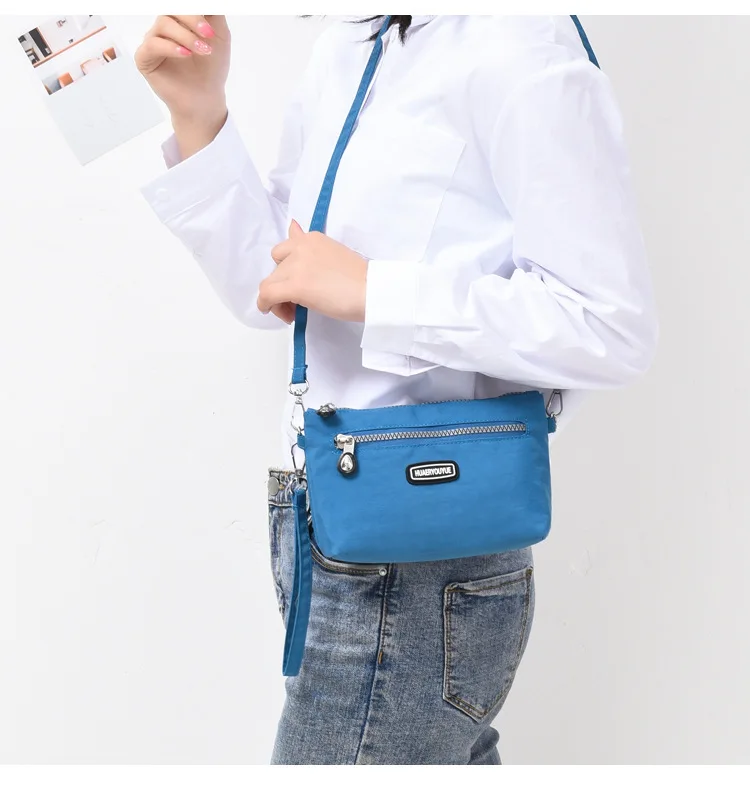 Designer Women Small Shoulder Bags Waterproof Nylon Crossbody Bags For Women Mini Purses And Handbags Ladies Messenger Bag Bolsa