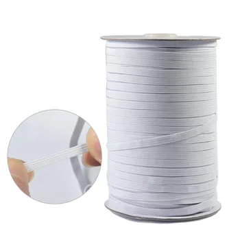 

200Yard/roll White 3/6mm Thread Mask With Adjustable Elastic Band Fixed Elastic Rope For Durability Comfortable DIY