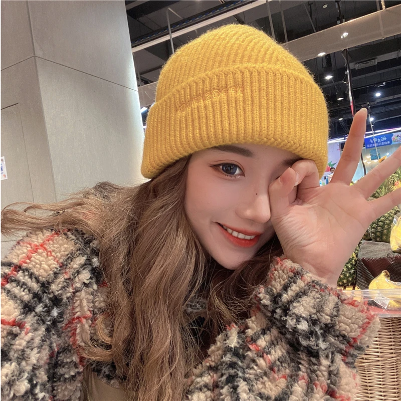 Accessories Caps Knitted Hats md Knitted Hat brown casual look 
