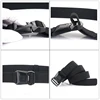 Elastic Mens Belts Zinc Alloy Pluggable Buckle Tactical Belts Durable Comfortable Nylon Adjustable Male Jeans Belt High Quality ► Photo 3/6