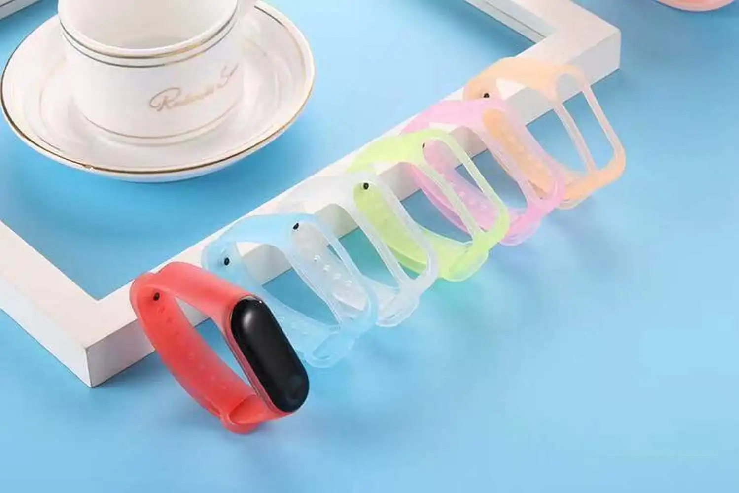 Для Xiaomi mi Band 5 3 браслет Mi band 4 для MiBand Модный Цветной силиконовый ремешок на