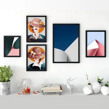 

Canvas Painting Wall Art Visual figure Posters and Prints Wall Pictures for Living Room Decoration Home Decor20-0630-4