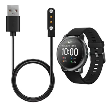 

Smart Watch Dock Charger Adapter USB Charging Cable Base Cord Wire for Haylou Solar LS05 Sport Smart Watch