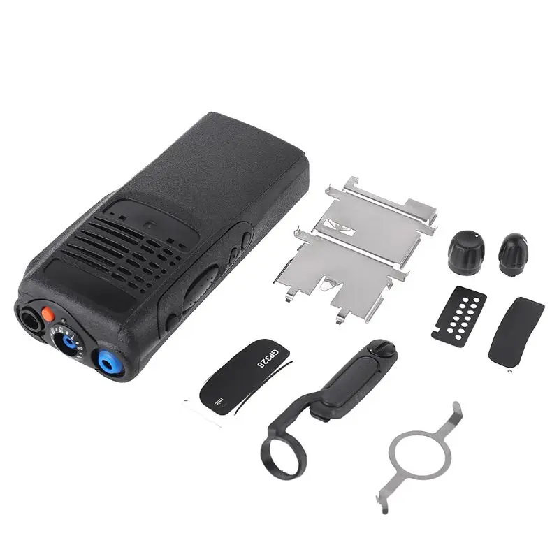 Black Housing Case Front Cover Shell Dust Cover for Motorola GP328 GP340 Radio 1