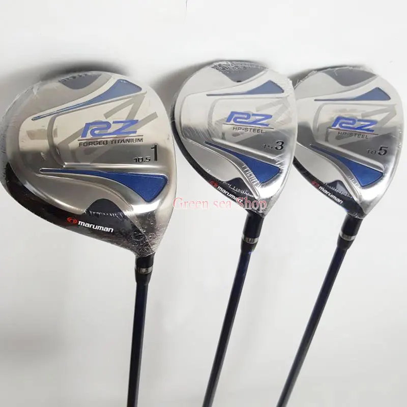 Клюшки для гольфа Maruman RZ Гольф полный комплект клюшек Драйвер+ fairway wood+ утюги+ клюшка+ сумка графитный вал и крышка
