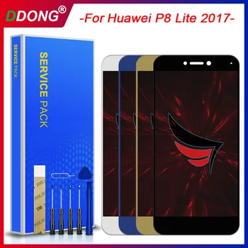 

AAA Quality For Huawei P8 Lite 2017 P9 Lite 2017 PRA-LA1 LX1 LCD+Frame Lcd Display Touch Screen Digitizer Assembly Repair tools