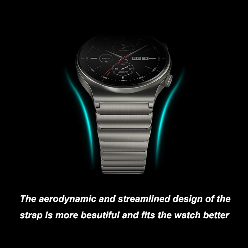 Official 1:1 Stainless Steel Watchband For Huawei watch GT 2 46mm/ GT2 Pro/GT 2e/Magic Metal strap Sport Bracelet 22MM Bracelet