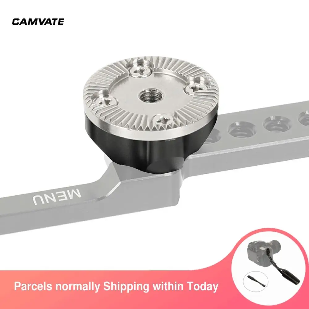 CAMVATE Стандартный крепление ARRI Rosette M6 внутреннюю резьбу с 3/8 "-16 крепежный винт &