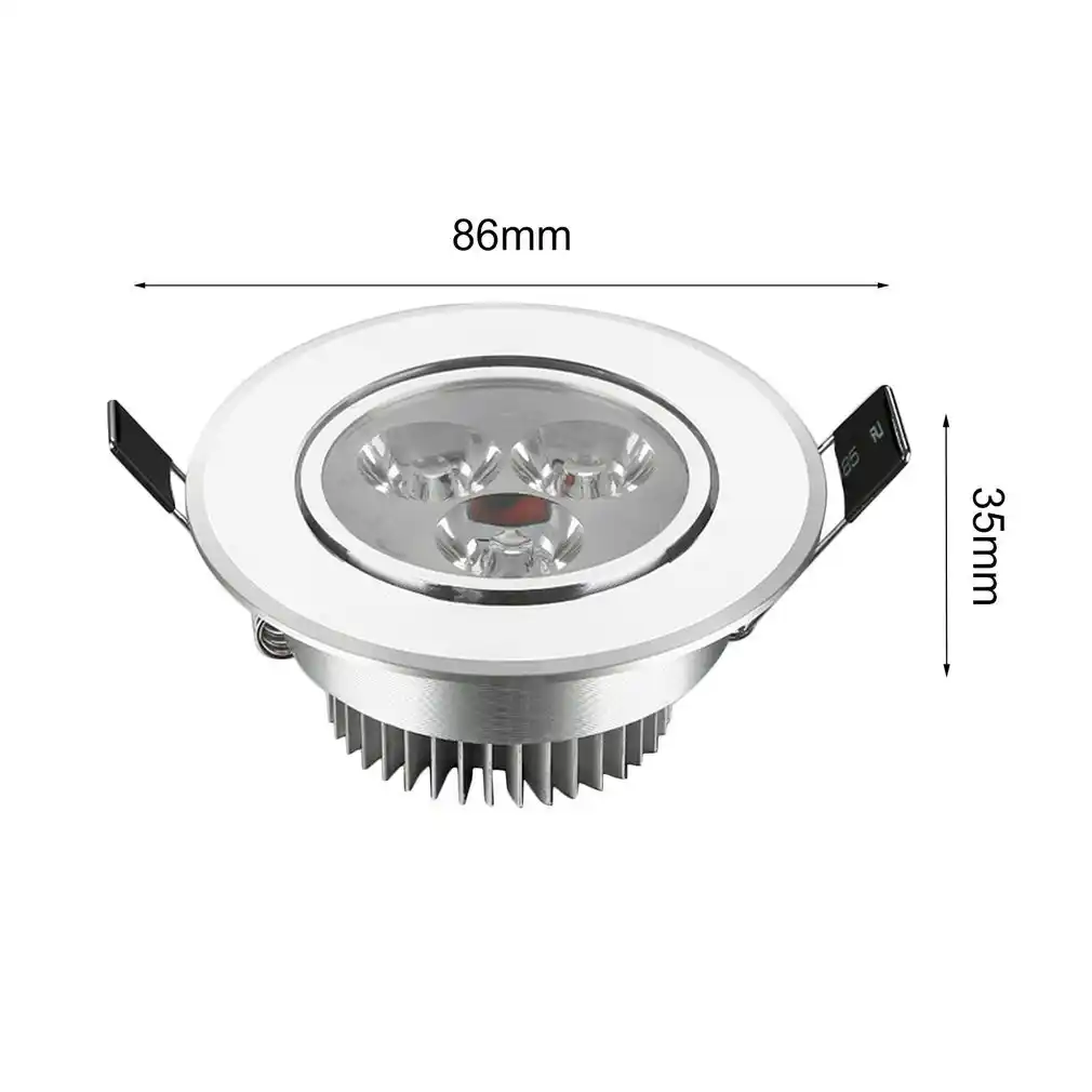 lampara de techo led superbrillante 3w bajo consumo de energia decoracion del hogar iluminacion de oficina moderna ojo de buey