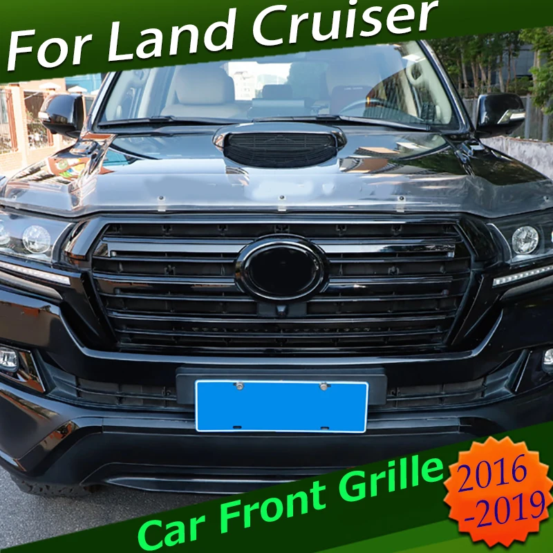 ABS передний гоночный гриль для LAND CRUISER LC200 высокое качество передний гоночный бампер решетки