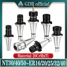 ISO30 ISO40 ISO50 NT ER Ferramenta Segurar NT30 NT40 NT50 ER11 ER16 ER20 ER25 ER32 ER40 Titular Ferramenta Para Cnc Ferramenta Fresadora Eixo