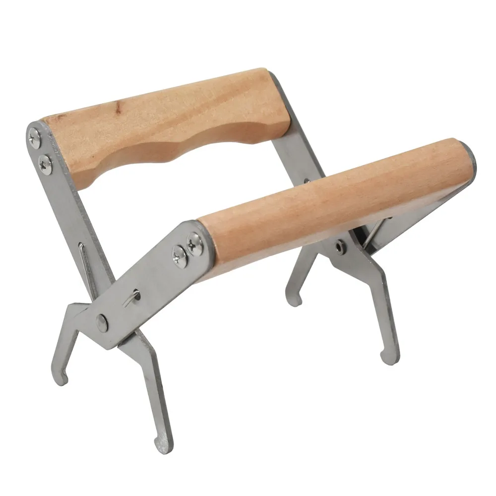 1 Pc Bee Hive Frame Holder Grip Tool For Beekeeper Equipment Gripper Capture Tool Lift Wooden + Stainless Steel Beekeeping Tools