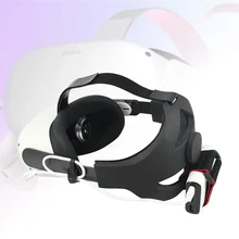 

FOR VR Head Strap With Battery Fixing Bracket For Oculus Quest 2 Adjustable Head Strap Balance Front And Rear Weight VR