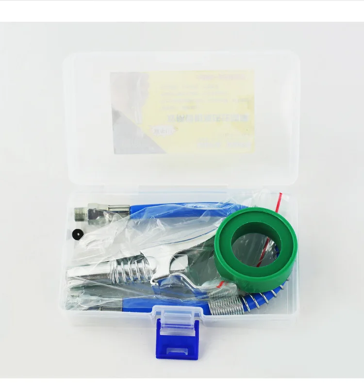 

Hose Kit High Quality High Pressure Grease Gun Lock Clamp Type Oil Nozzle Fitting Adapter Connector Lock