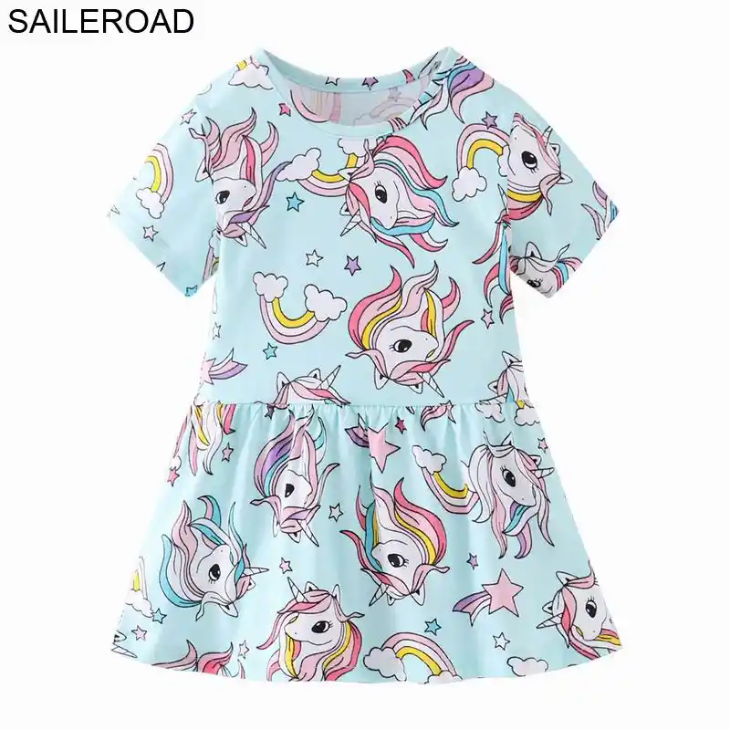 vestido unicornio simples