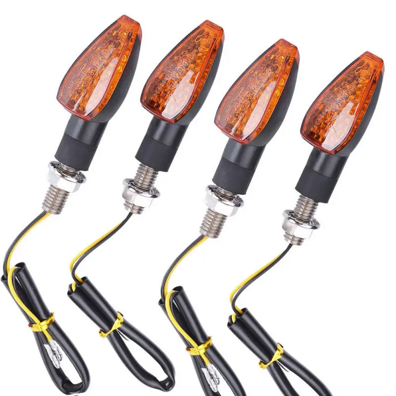 

14 LED.Motorbike Turn Signal Lights Indicator For Suzuki Plastic Lamps