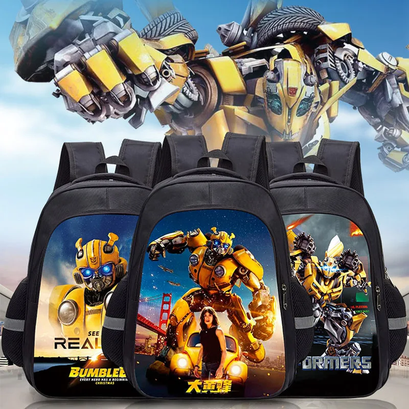 

Transformers Kindergarten Schoolbag for Elementary School Students Boy CHILDREN'S Cartoon Backpack