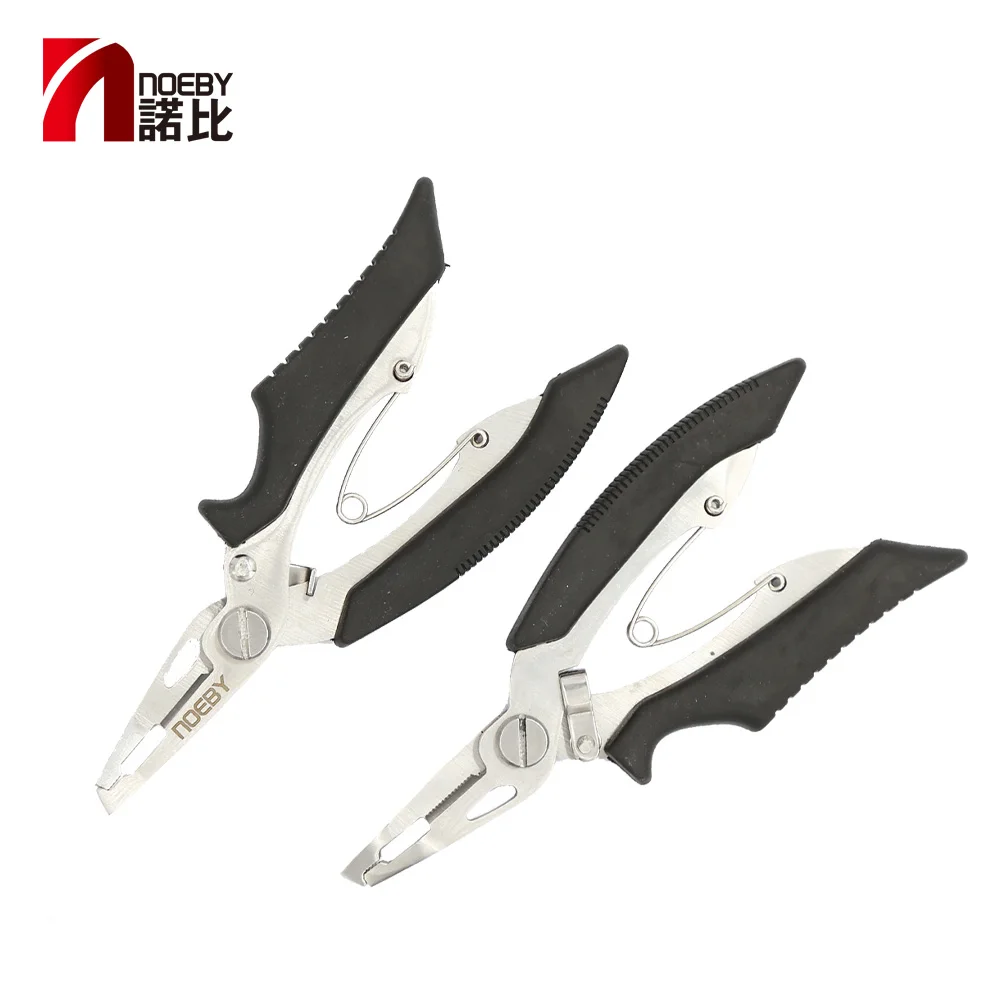 Fishing Pliers Fishing Tools Fishing Tool Fishing Tackle Fishing Gripper Fishing Accessories NOEBY Stainless Steel Fish Control Grip Gripper Lure Multifunctional Plier Hook Plier Fish Pliers
