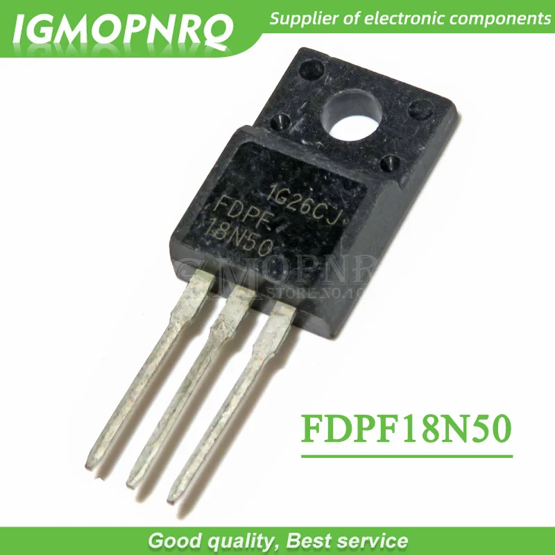 10PCS FQPF9N50 FQPF9N50C ORIGINAL 500V N-Channel MOSFET TO-220F New